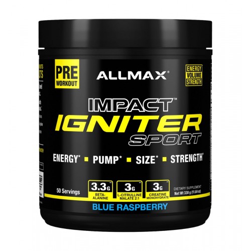 IGNITER SPORT PRE WORKOUT (330 grams) - 50 servings 